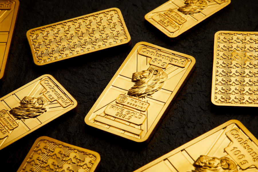 High Relief Gold Bar Payment