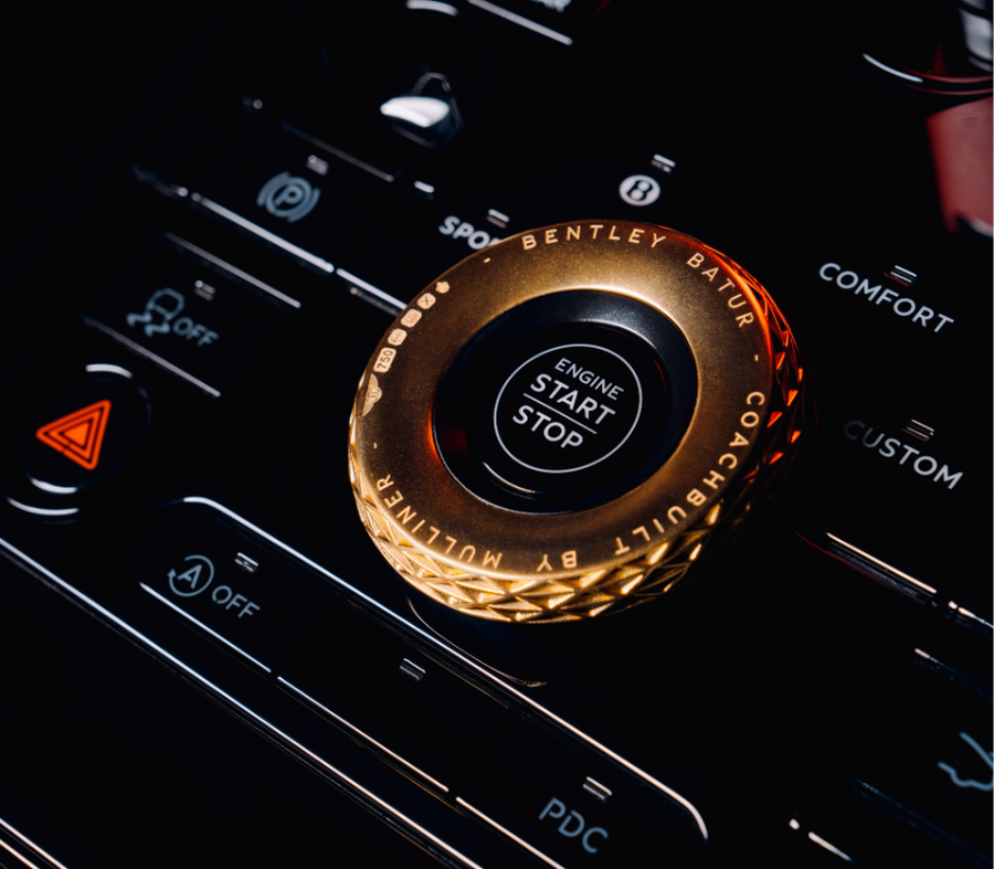 Bentley Batur Gold Dial