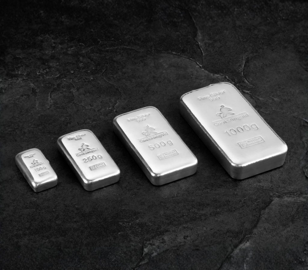Cast Silver Bars